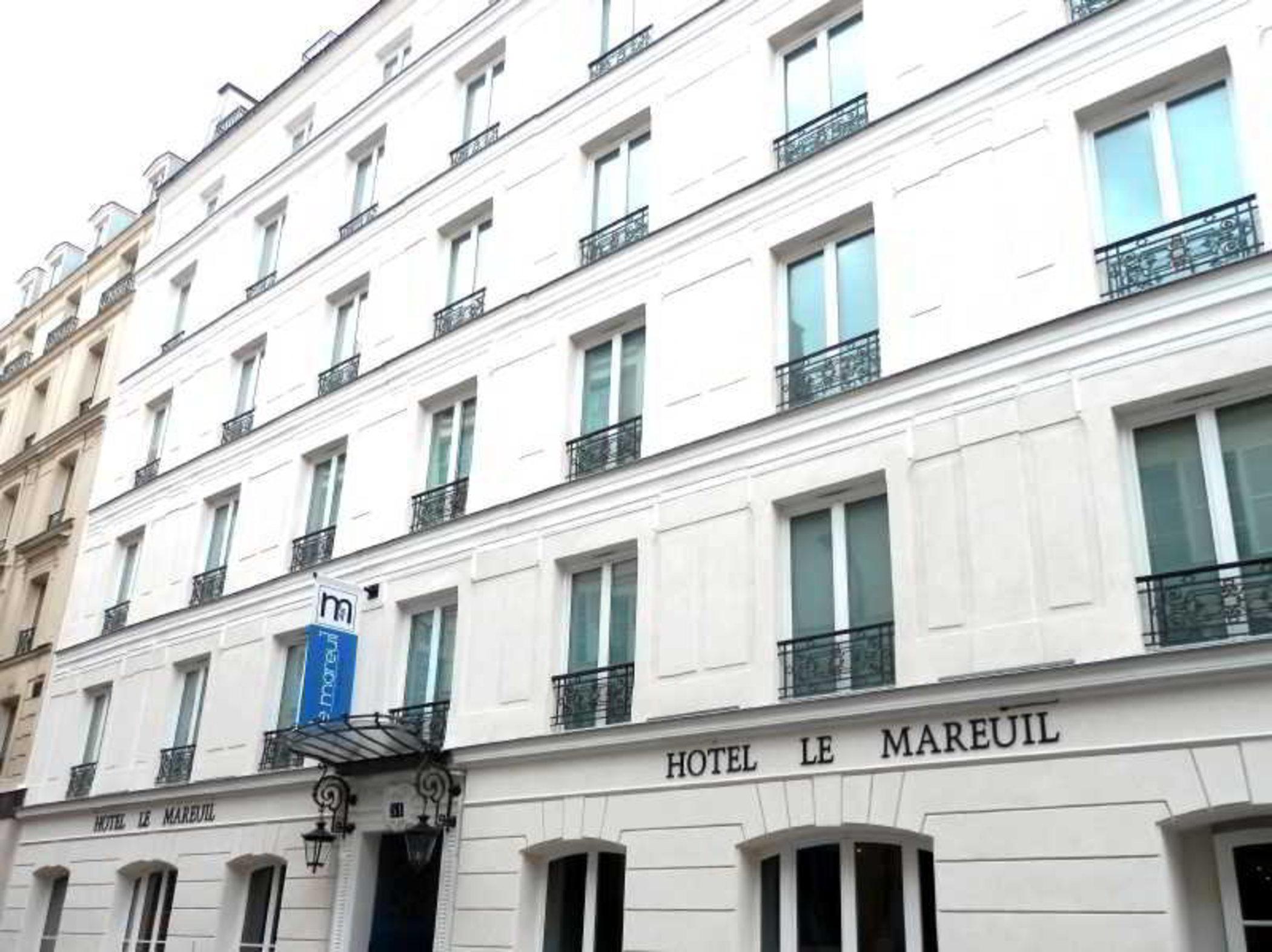 Hotel Le Mareuil Paris Exterior foto